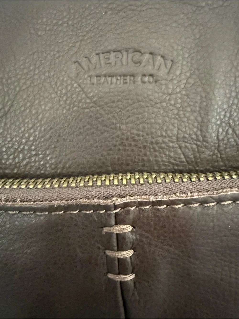 American Leather Co. Women’s Cleveland Dark Brown Leather Backpack